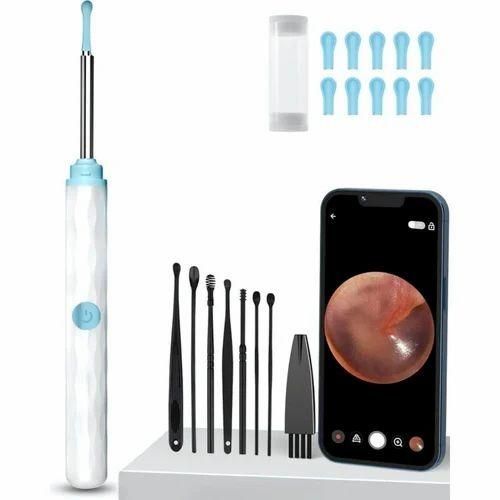 Smart Visual Ear Wax Cleaner with HD Camera | WiFi Otoscope with USB-C Charging