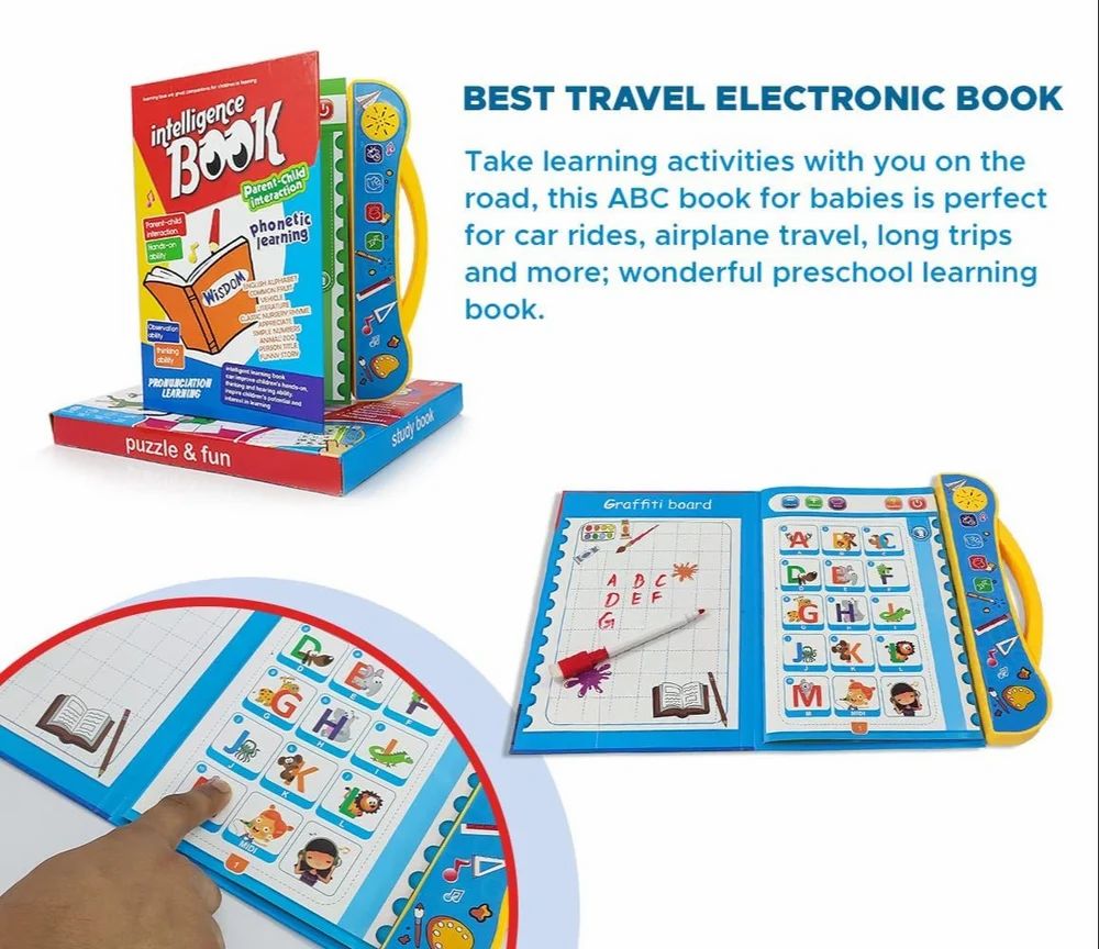 Intelligence Learning E-Book with Sound | Kids Interactive Audio Book