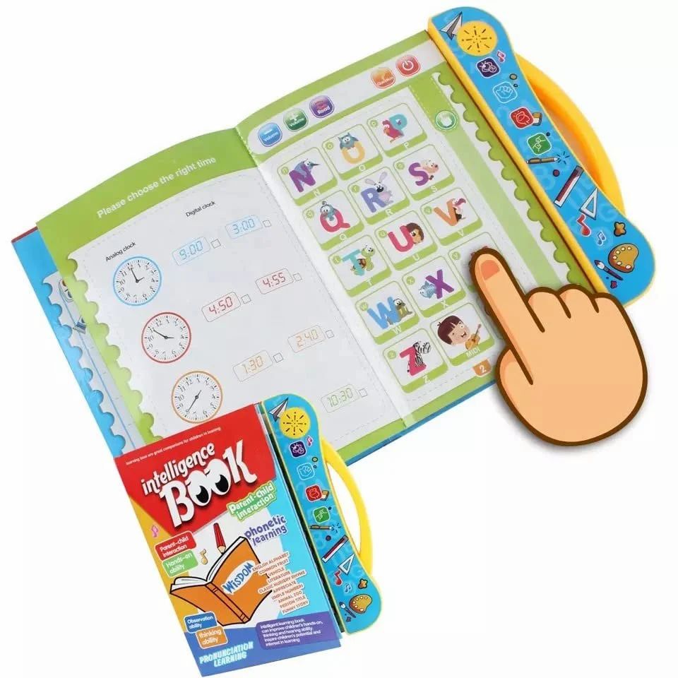 Intelligence Learning E-Book with Sound | Kids Interactive Audio Book