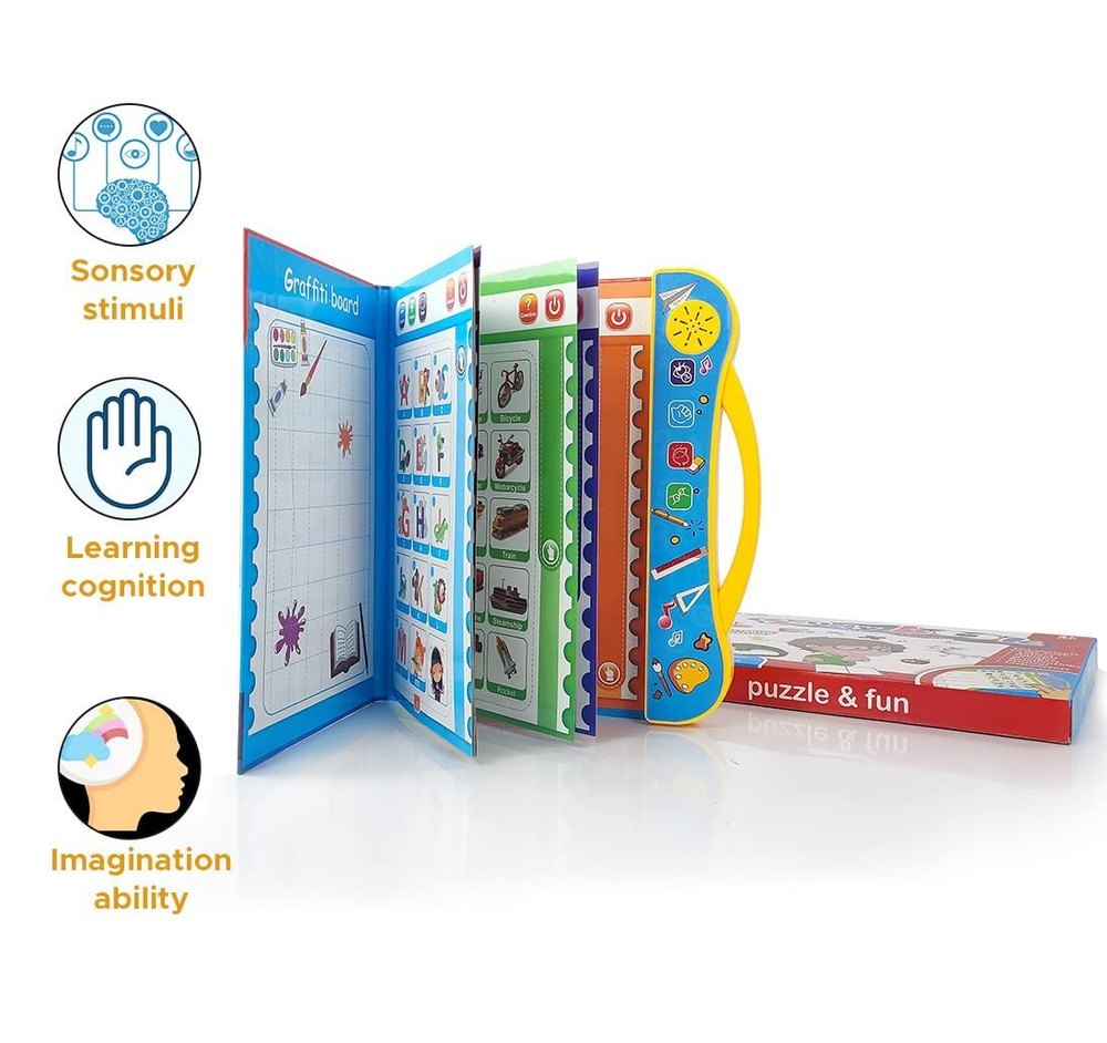 Intelligence Learning E-Book with Sound | Kids Interactive Audio Book